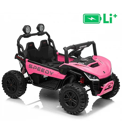 22V električni auto za djevojčice T-REX Ride 4x4, Li baterija, pink