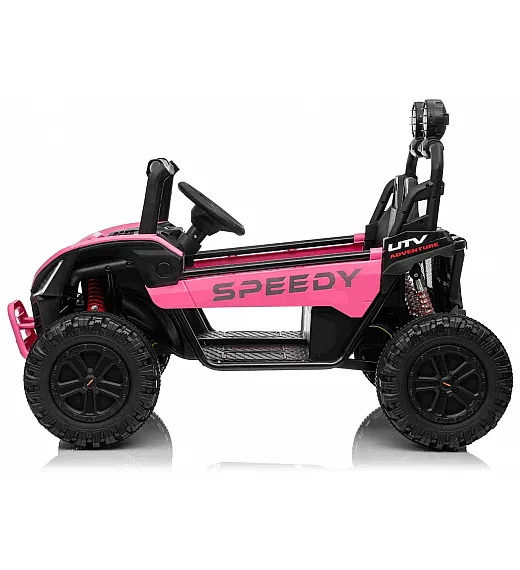 22V električni auto za djevojčice T-REX Ride 4x4, Li baterija, pink