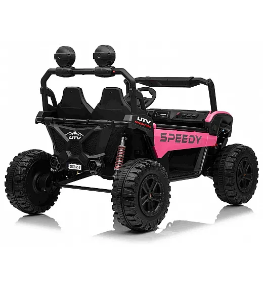 22V električni auto za djevojčice T-REX Ride 4x4, Li baterija, pink