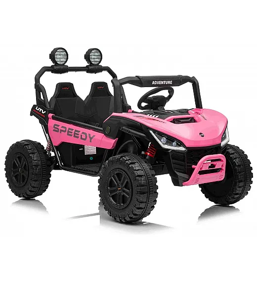 22V električni auto za djevojčice T-REX Ride 4x4, Li baterija, pink