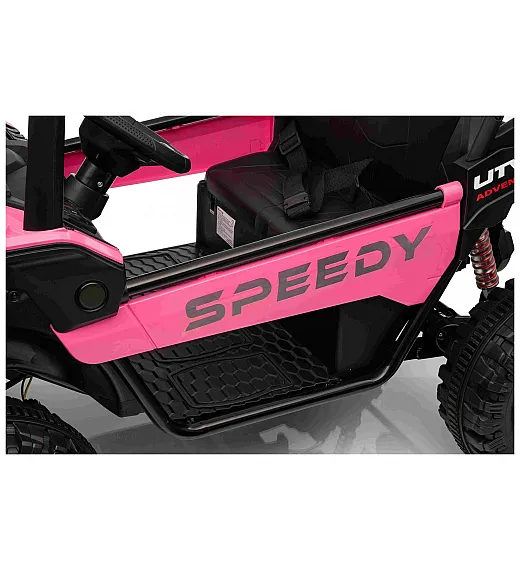 22V električni auto za djevojčice T-REX Ride 4x4, Li baterija, pink