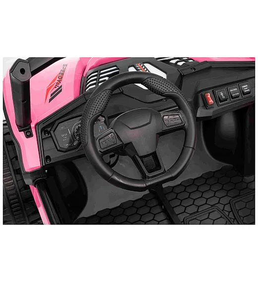 22V električni auto za djevojčice T-REX Ride 4x4, Li baterija, pink