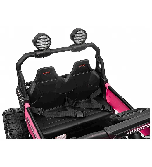 22V električni auto za djevojčice T-REX Ride 4x4, Li baterija, pink
