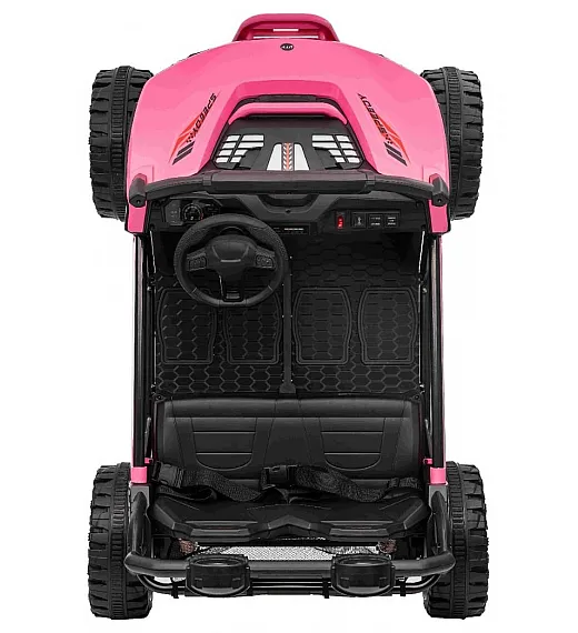 22V električni auto za djevojčice T-REX Ride 4x4, Li baterija, pink