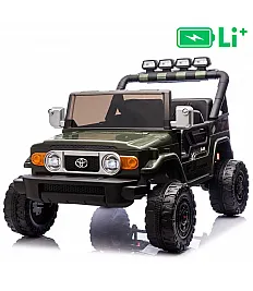 22V avtomobil na daljinca Toyota FJ Cruiser XXL, li-ion, zelen