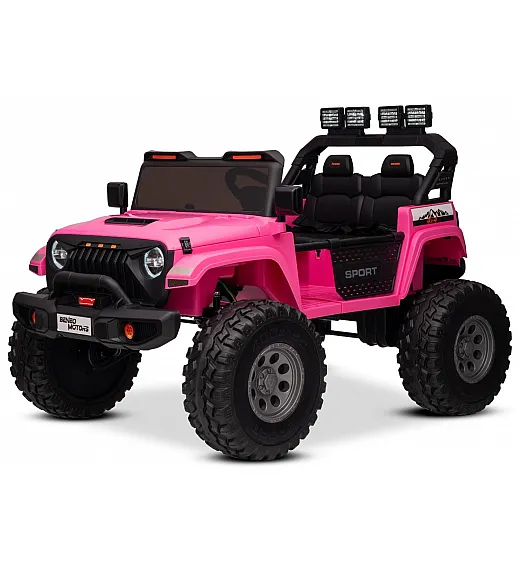 22V otroški avto na akumulator 4x4 OFFRIDE, pink,