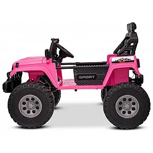 22V dječji auto na akumulator OFFRIDE 210W, 4x4, Li, pink