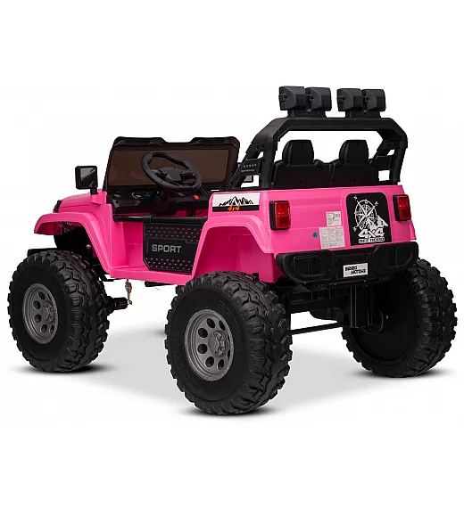 22V otroški avto na akumulator 4x4 OFFRIDE, pink,