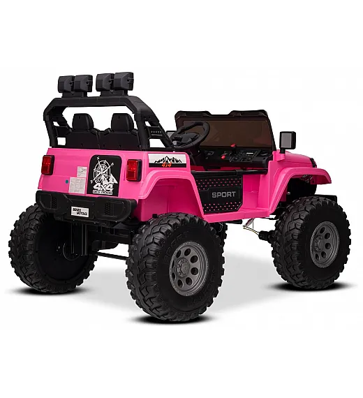 22V otroški avto na akumulator 4x4 OFFRIDE, pink,
