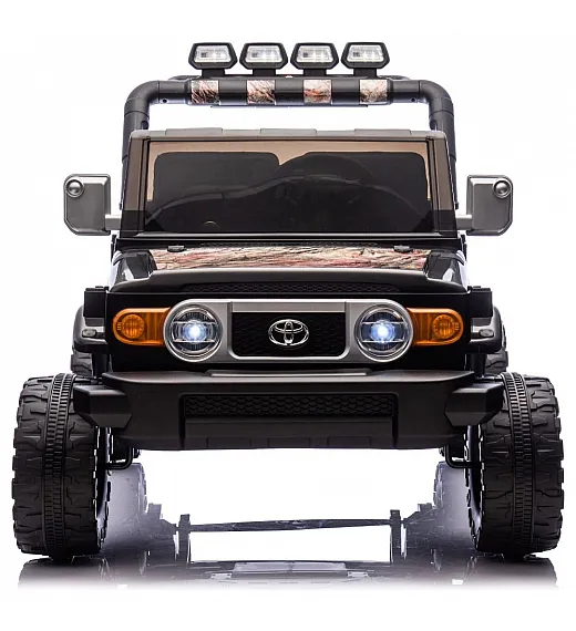 22V otroški avto Toyota FJ Cruiser XXL črn-pesek