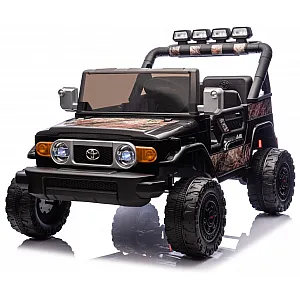 22V dječji auto Toyota FJ Cruiser XXL, li-ion, crn-pijesak