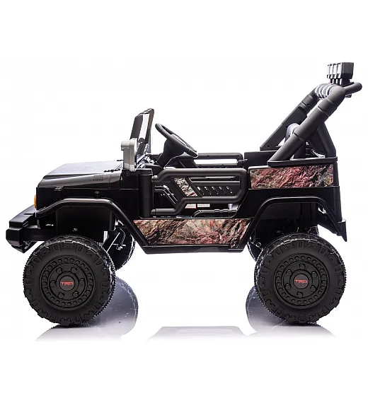 22V otroški avto Toyota FJ Cruiser XXL črn-pesek