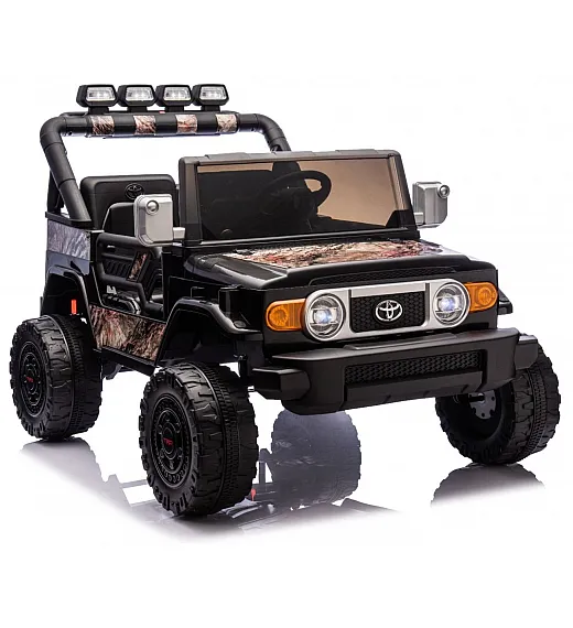 22V otroški avto Toyota FJ Cruiser XXL črn-pesek