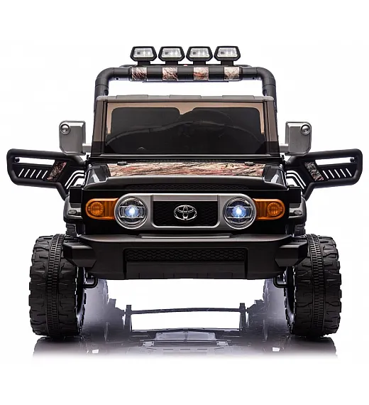 22V otroški avto Toyota FJ Cruiser XXL črn-pesek