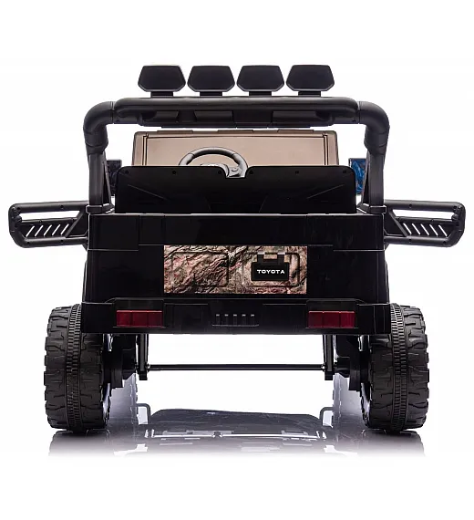 22V otroški avto Toyota FJ Cruiser XXL črn-pesek