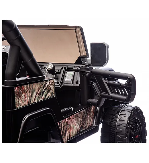 22V otroški avto Toyota FJ Cruiser XXL črn-pesek