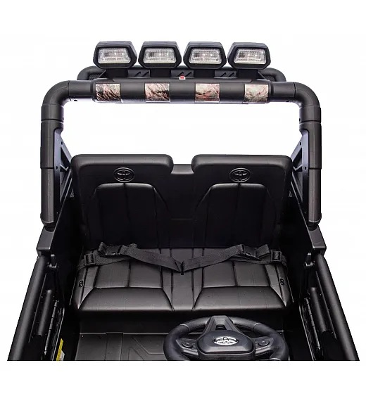 22V otroški avto Toyota FJ Cruiser XXL črn-pesek