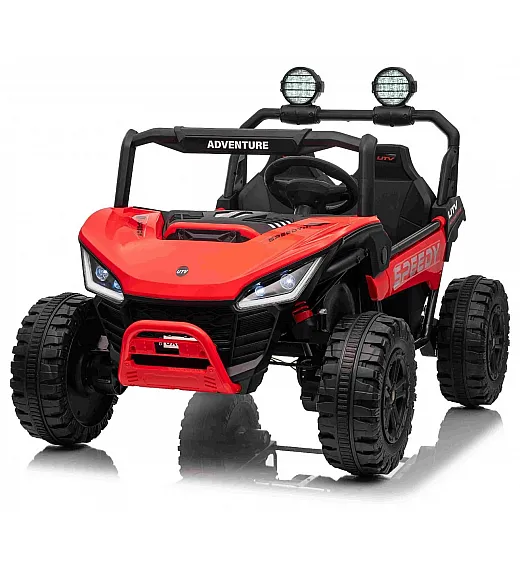 22V električni dječji auto T-REX Ride 4x4, Li baterija, crveni
