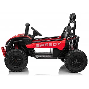 22V električni dječji auto T-REX Ride 4x4, Li baterija, crveni