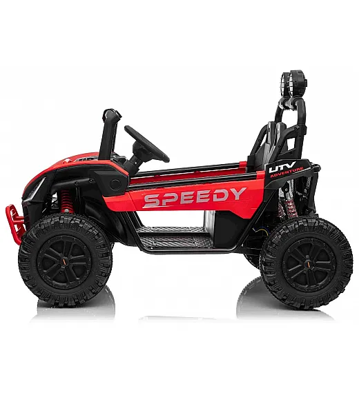 22V električni dječji auto T-REX Ride 4x4, Li baterija, crveni
