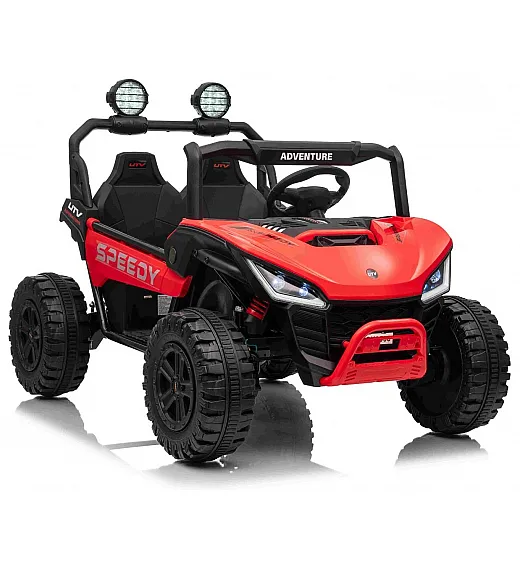 22V električni dječji auto T-REX Ride 4x4, Li baterija, crveni