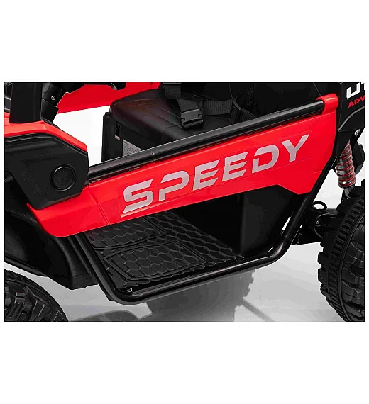 22V električni dječji auto T-REX Ride 4x4, Li baterija, crveni