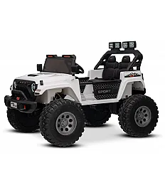 22V otroški avto OFFRIDE 210W, 4x4, Li baterija, bel, Beneo