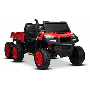 22V RIDER XXL 6X6 800W - otroški avto na akumulator, rdeč 22V RIDER XXL 6X6 800W - otroški avto na akumulator, rdeč