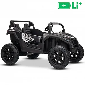 22V UTV XXL Li-Ion - otroški avto črn