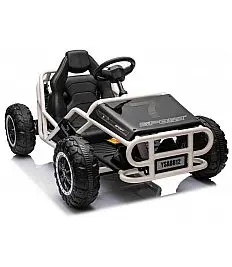 Robustan 24V električni dječji auto SPORT-KART, 100W, crni