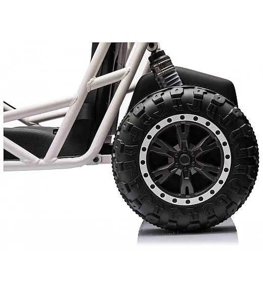 Robusten 24V električni otroški avto SPORT-KART, 100W, črn