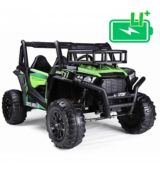 24V UTV zeleni  - dječji automobil na baterije