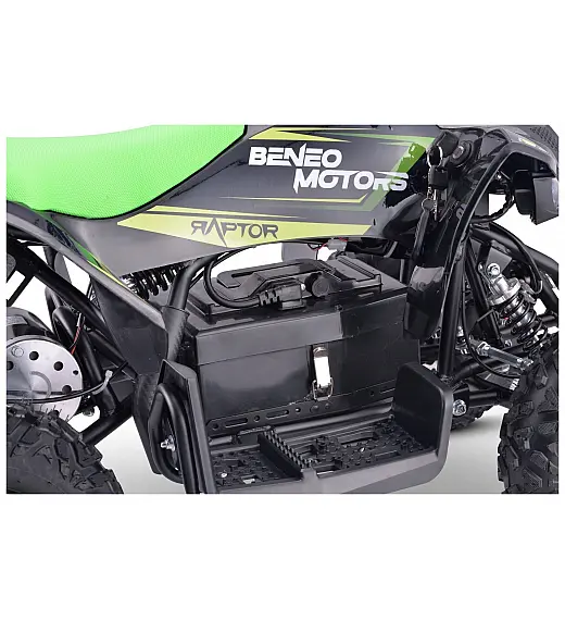 36V otroški ATV Raptor 800W, zelen