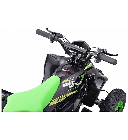 36V otroški ATV Raptor 800W, zelen