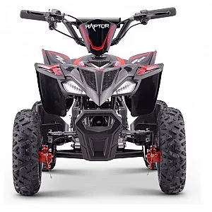 36V dječji quad Raptor, 800W, 25km/h, do 60 kg, crveni