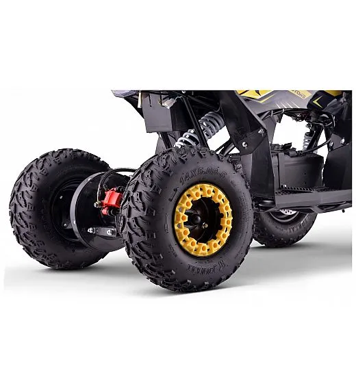 atv mini quad T-Rex 36V, žuti