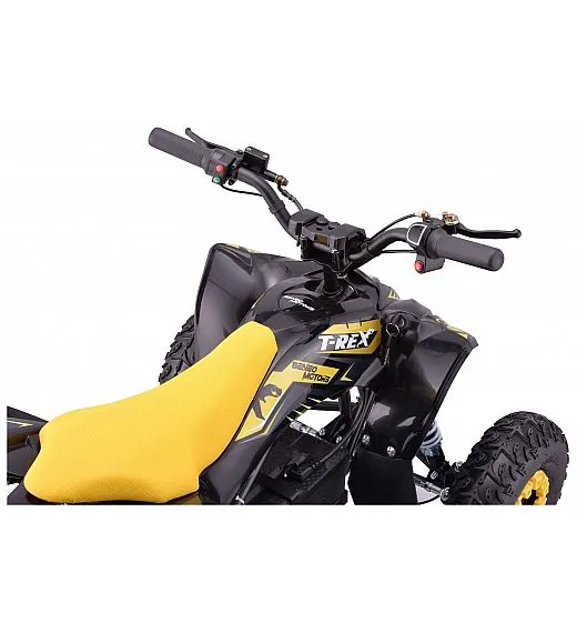 atv mini quad T-Rex 36V, žuti