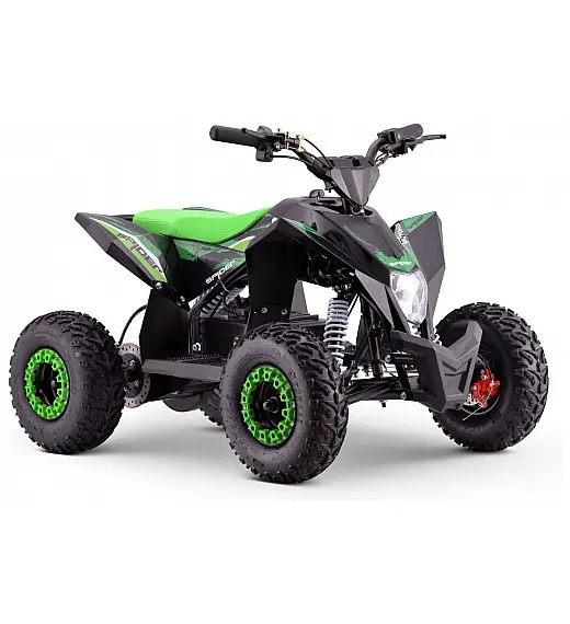 36V električni štirikolesnik za otroke Spider 1000W, zelen