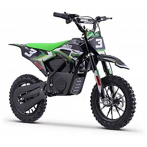 36V motor za otroke Panther, 550W, 22km/h, 4+ let, zelen