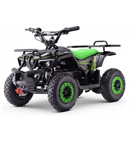 36V mini quad Veloci 800W, zeleni Beneo