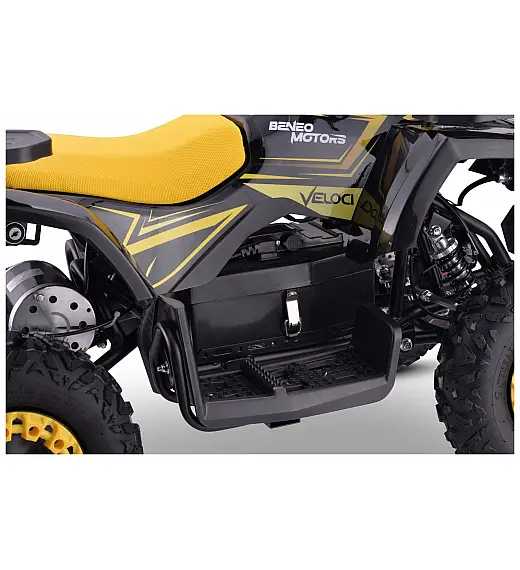 36V quad za djecu od 3 godine Veloci 800W, žuti Beneo