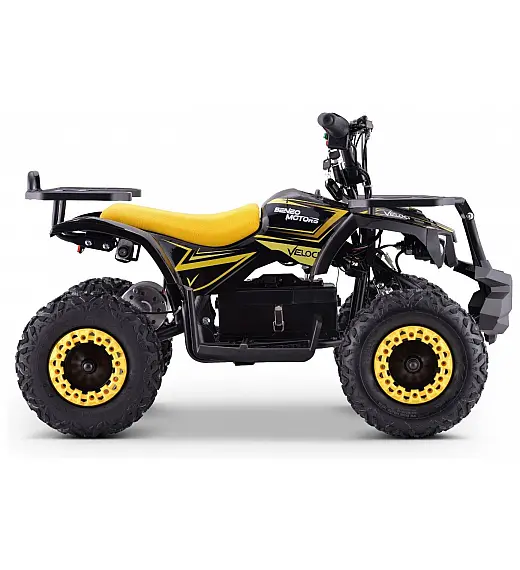 36V quad za djecu od 3 godine Veloci 800W, žuti Beneo