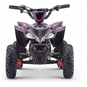 36V štirikolesnik na akumulator Raptor, 800W, pink 