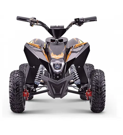 36V štirikolesnik za otroke Spider 1000W, rumen