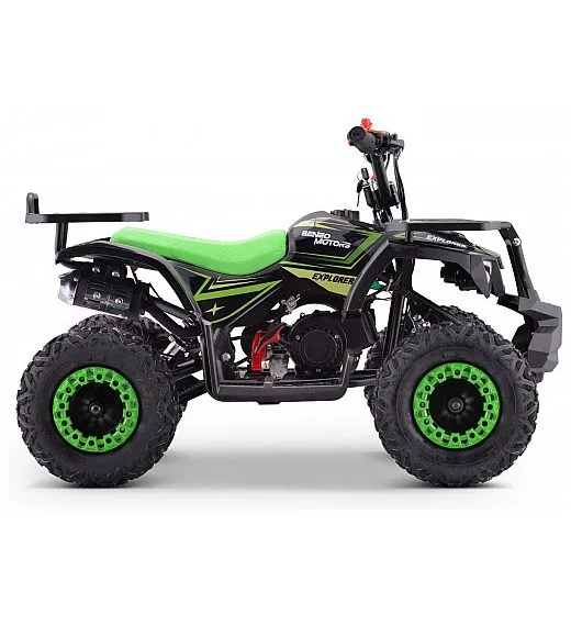 Dječji quad Explorer, benzinski 50cc, 40km/h, do 60 kg, zeleni