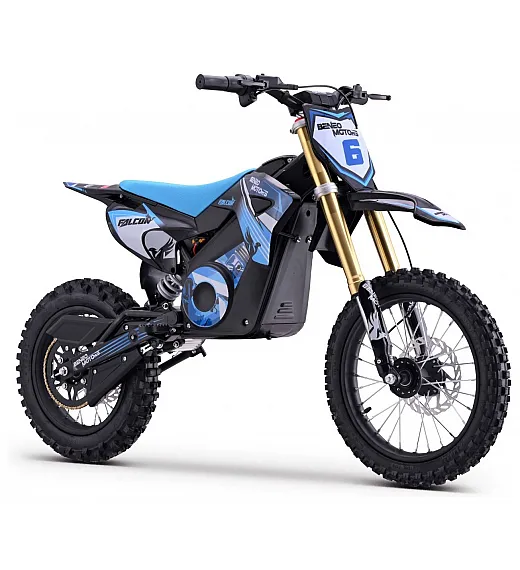 48V enduro motor za djecu Falcon, 1600W, 50 km/h, Li, plavi