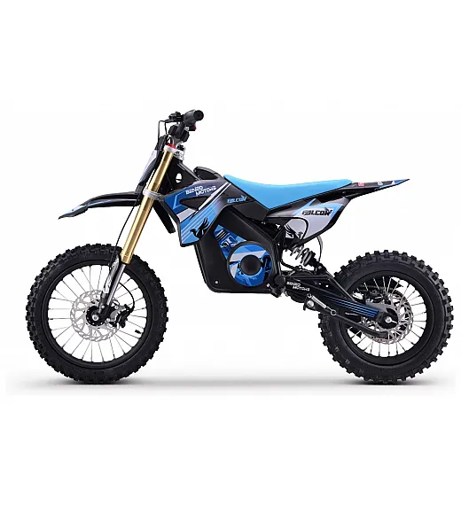 48V enduro motor za djecu Falcon, 1600W, 50 km/h, Li, plavi