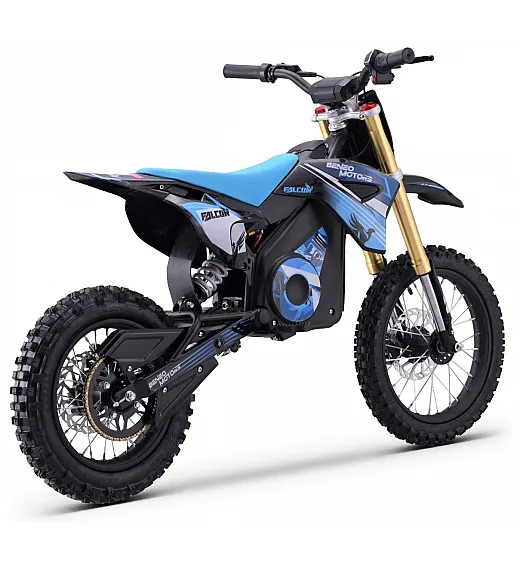 48V enduro motor za djecu Falcon, 1600W, 50 km/h, Li, plavi