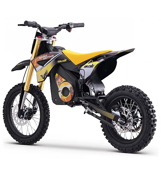 48V enduro motor za djecu Falcon, 1600W, 50 km/h, Li, žuti