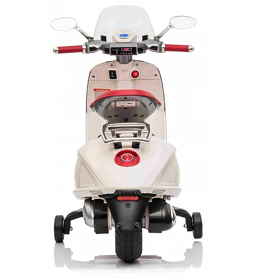 7,2V motor za otroke Vespa 946, Li-Ion, bela